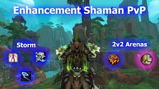 A Storm is brewing  Enhancement Shaman PvP  WoW DF S3 1025 [upl. by Neelrahs]