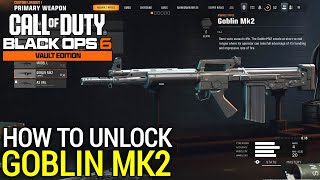 How to Get Goblin MK2 AR BO6 Goblin MK2 Unlock BO6  How to Unlock Goblin MK2 BO6 Goblin MK2 AR [upl. by Hayn790]