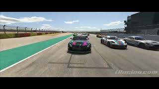 iRacing first lap GT4 [upl. by Assirhc]