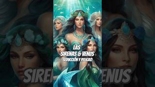 🧜 Las SIRENAS y VENUS ❤️Seducción Peligro y Belleza En El Mar 🌊 Mitología Romana mitologia shorts [upl. by Anairuy533]