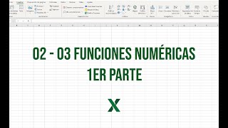 ECE 0437  0203  Funciones numéricas básicas  Explicación 1era parte [upl. by Anela]