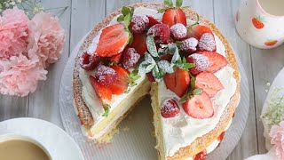 Victoria Sponge Cake Recipe [upl. by Clausen195]