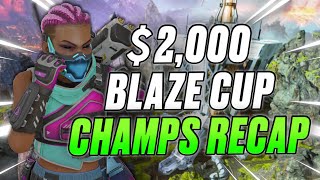 Blaze Cup Champs or ALGS Regional Finals  Apex Legends Match Point Tournament [upl. by Ivie]