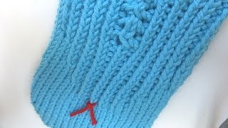 nadelspiel Sockenkalender Jänner  Ergonomische Socken quotCaterpillarquot  Teil 3 [upl. by Xylina]