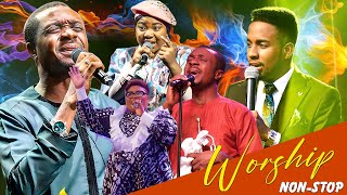 NonStop Worship Songs Mix  Minister GUC Nathaniel BAssey Mercy Chinwo Judikay [upl. by Ynafit]