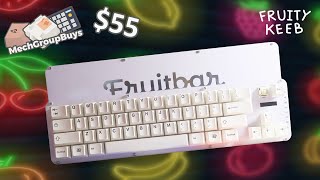 I built the cheapest keyboard on MechGroupBuys Fruitbar40 [upl. by Acirea]