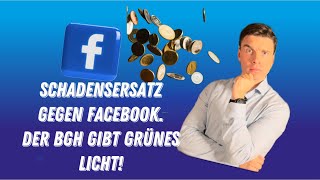 Schadensersatz gegen Facebook einfach geltend machen Der BGH sagt  JA ✅✅✅ [upl. by Atikan17]