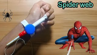 How To Make A Spider Man Web Shooter  Web Shooter Making Easy  A5 Maker [upl. by Chrisy]