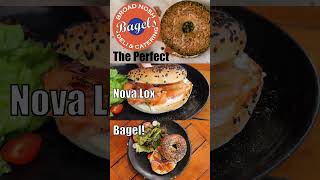 Order Online the Perfect Nova Lox Cream Cheese Bagel NYC [upl. by Anneuq467]