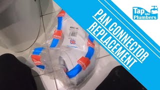 Toilet pan connector replacement [upl. by Petrie]