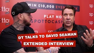 WHAT DOES DAVID SEAMAN MAKE OF ARSENALS AGM MEETING  EXTENDED INTERVIEW [upl. by Icyac996]