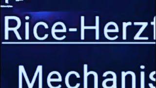 rice herzfeld mechanism for decomposition of ethane c2h6 msc 1st sem physical chemistry topic [upl. by Gambell]