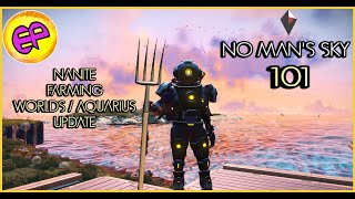 Nanite Farming Most Popular Ways in Worlds 1 Update No Mans Sky with ElanPaul  NMS101 [upl. by Nagiam803]