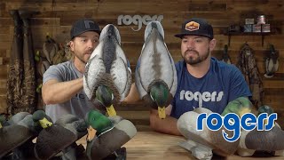 Painted Head Mallard Drake Decoy Comparison [upl. by Adnowat]