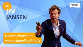 41 Jim Jansen “Ik maak ingewikkelde materie toegankelijk voor een heel groot publiek” [upl. by Darnoc]