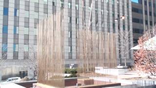 Sounding Sculpture By Harry Bertoia Chicago Loop [upl. by Declan]