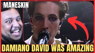 MANESKIN CORALINE LIVE  Sanremo Music Festival  VOCAL COACH REACTION [upl. by Udella]