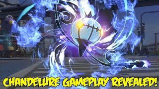 Pokken Tournament Chandelure Gameplay Special Moves amp Ultimate Attack Revealed [upl. by Errecart816]