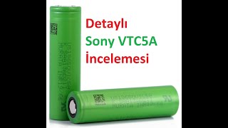 En İyi 18650 Pil Hangisi SONY VTC5A İncelemesi Kapasite Testi ve Kullanım Alanları [upl. by Massimiliano]