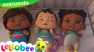 Hora de Dormir  TV infantil  Desenhos Animados  Lellobee em Português [upl. by Mira826]