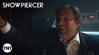 Snowpiercer Wilford Sean Bean Tries to Derail Pirate Train  Season 3 Episode 3 CLIP  TNT [upl. by Leirvag300]