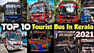 👿Top 10 Tourist Bus In Kerala  2021  Kerala Tourist Bus  Komban vs Oneness [upl. by Ennair]