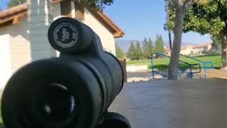 MONOCULAR 🔭 TELESCOPIO HD 5 MILLAS DE DISTANCIA 🪐🛸🛰 [upl. by Aleacin]