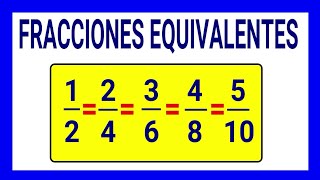 21 FRACCIONES EQUIVALENTES 4° GRADO [upl. by Astto]