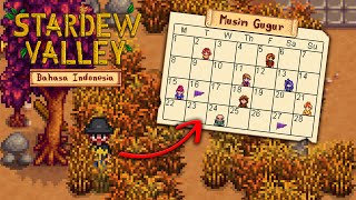 BERTANI DI MUSIM GUGUR 🍂  Stardew Valley Bahasa Indonesia [upl. by Llerdnek]