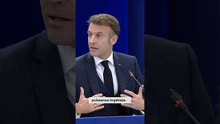 La Russie ne gagne pas cette guerre en Ukraine  Macron [upl. by Jochbed391]