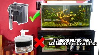 El MEJOR FILTRO para ACUARIOS entre 40 y 150 LITROS  AcuariosLP [upl. by Ahsila61]