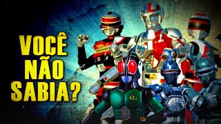 Você Não Sabia  Beetleborgs Troopers Masked Rider [upl. by Enwahs]