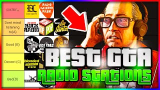 TOP 5 RADIO STATIONS IN GTA 5 amp GTA ONLINE [upl. by Lorolla]