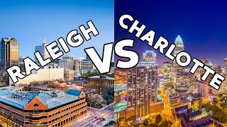 Raleigh NC VS Charlotte NC  WHO WINS [upl. by Naziaf]