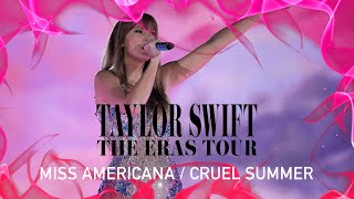 Intro  Miss Americana  Cruel Summer Eras Tour ENHANCED Studio Version [upl. by Howlond]