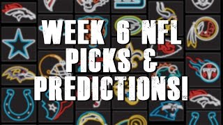 NFL Week 6 Look Ahead Lines  NFL Week 6 Picks  Predictions [upl. by Wit]