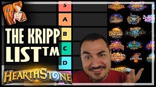 The Kripp List™ HEARTHSTONE EXPANSIONS [upl. by Seabrook]