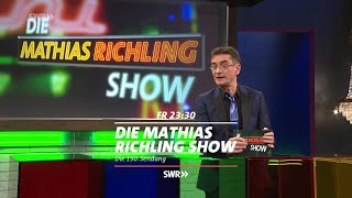 150 Sendung Winfried Kretschmann persönlich zu Gast in quotDie Mathias Richling Showquot SWR Fernsehen [upl. by Dafna654]