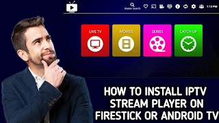 How to install  Download IPTV Stream Player on FireStick or Android TV [upl. by Ahsets443]