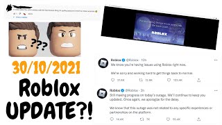 A NEW ROBLOX UPDATE 30102021 [upl. by Denys245]