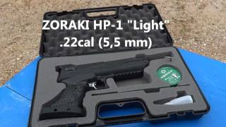 Zoraki HP1 Light 40 meters shoot in Slow Motion First Video [upl. by Fisher]