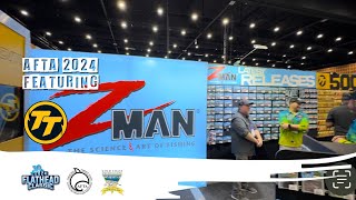 AFTA 2024 Featuring Tackle Tactics amp Zman Lures [upl. by Enelrats731]