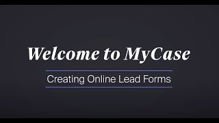 Online Lead Forms [upl. by Horace972]