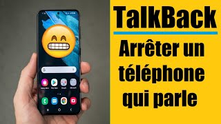 Comment activer ou désactiver lassistant vocal TalkBack sur un téléphone Android [upl. by Matlick]