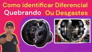 Como identificar Diferencial Quebrando ou com Desgaster fumaçapreta [upl. by Areid]