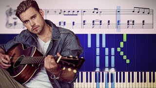 Chord Overstreet  Hold On  Piano Tutorial  SHEETS [upl. by Ialokin214]