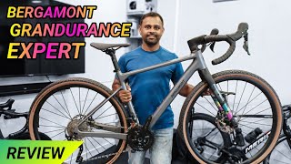 A Carbon Gravel Bike with Shimano GRX Groupset  Bergamont Grandurance Expert Malayalam Review [upl. by Etnecniv466]