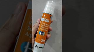 The Derma Co 1 Hyaluronic Sunscreen Aqua Gel moisturises deeply and enhances the skins barrier [upl. by Darrell]