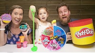 NEW Play Doh Slime Foam Putty Krackle Super Cloud [upl. by Surbeck]