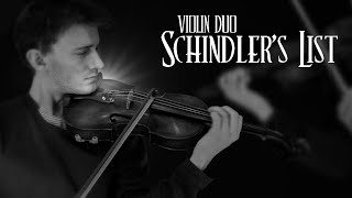 Schindlers List  Violin Duo  The Uitz Brothers [upl. by Dorweiler]